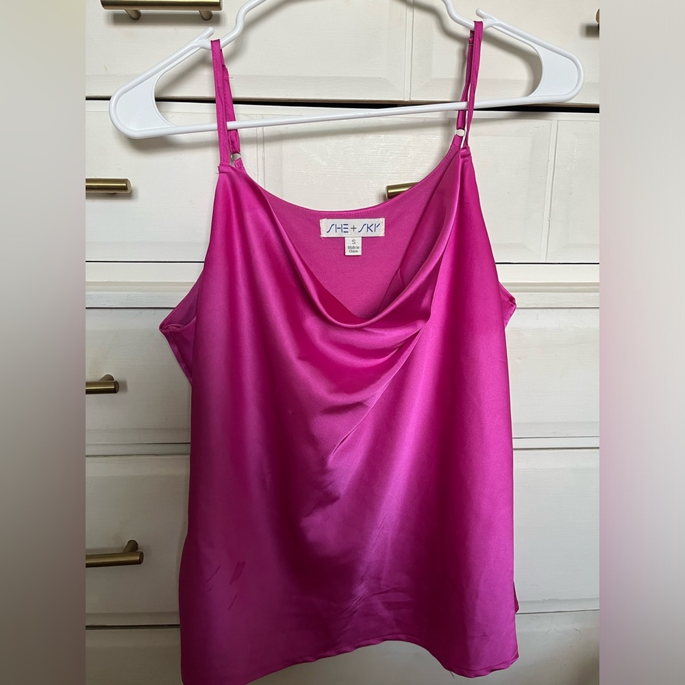 Satin top